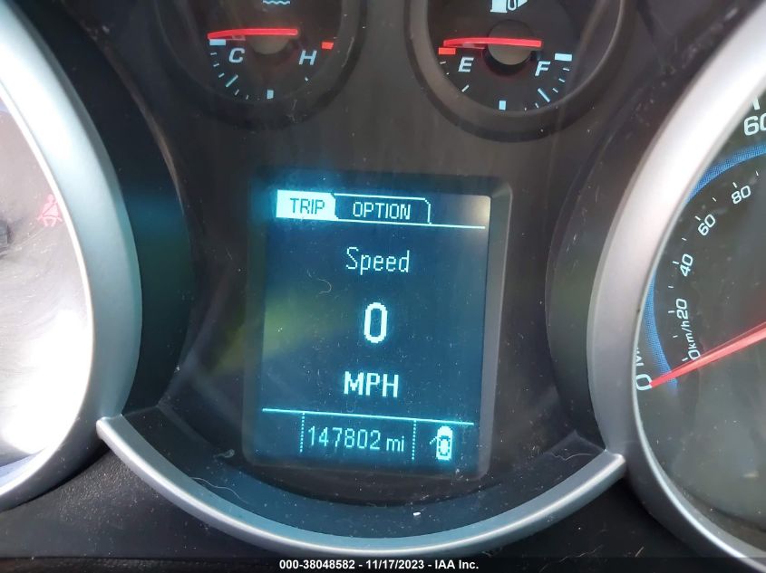 2014 Chevrolet Cruze 1Lt Auto VIN: 1G1PC5SB4E7242377 Lot: 38048582