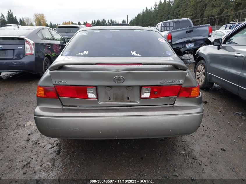 2000 Toyota Camry Le V6 VIN: JT2BF22K2Y0249776 Lot: 38048597