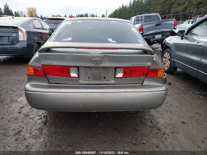 2000 Toyota Camry Le V6 VIN: JT2BF22K2Y0249776 Lot: 38048597