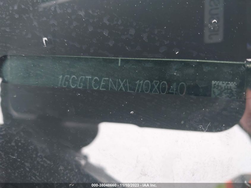 2020 Chevrolet Colorado 4Wd Lt VIN: 1GCGTCENXL1108040 Lot: 38048660
