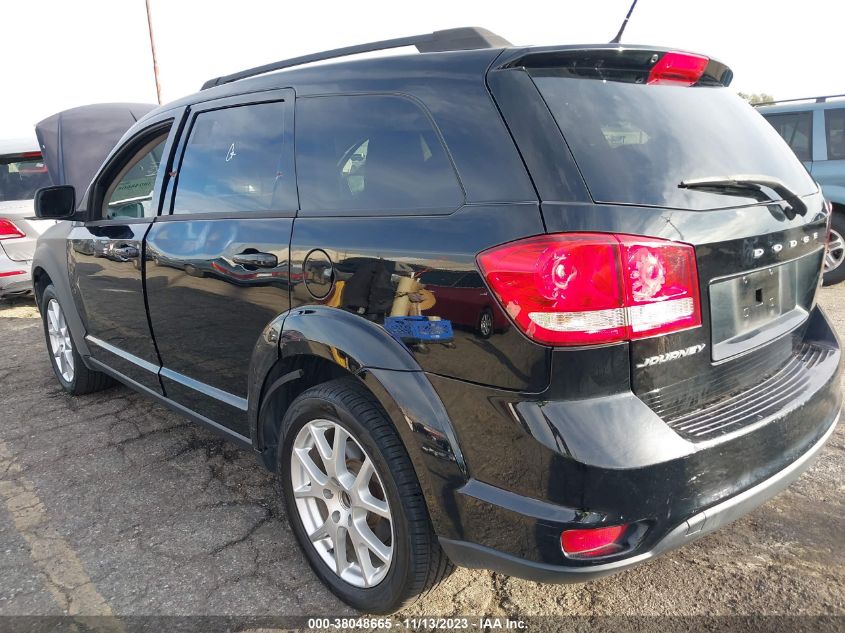 2016 Dodge Journey Sxt VIN: 3C4PDCBB5GT127603 Lot: 38048665