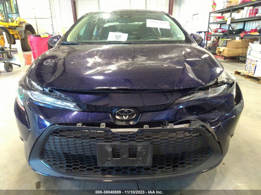 2021 Toyota Corolla Le VIN: 5YFEPMAE8MP264551 Lot: 38048889