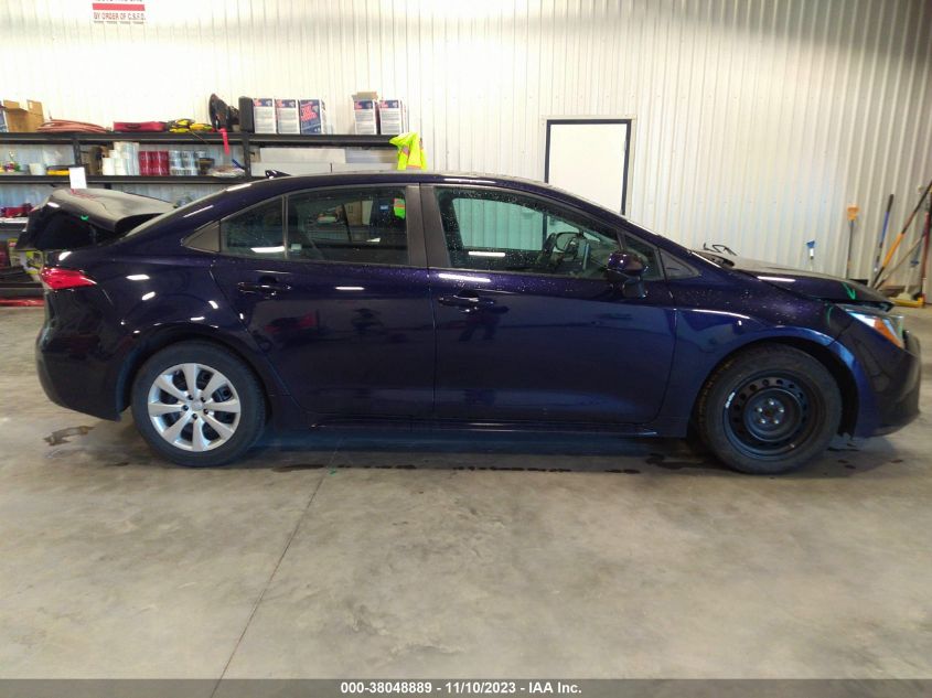 2021 Toyota Corolla Le VIN: 5YFEPMAE8MP264551 Lot: 38048889