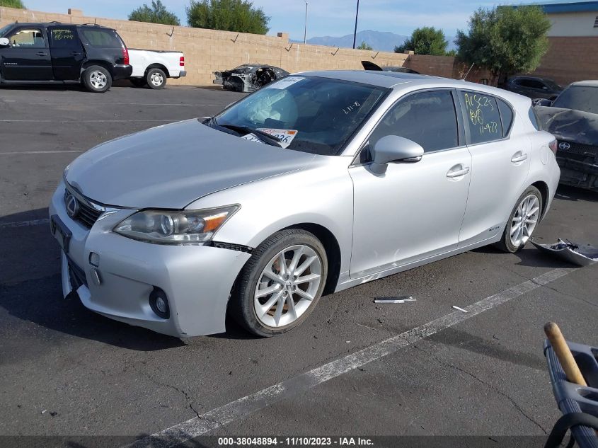 JTHKD5BH7C2118759 2012 Lexus Ct 200H Premium