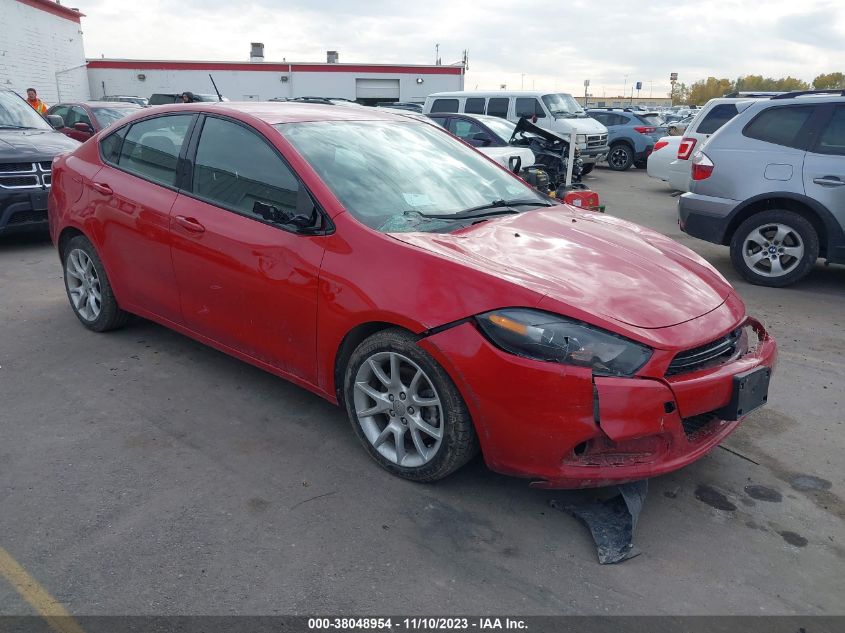 2013 Dodge Dart Sxt/Rallye VIN: 1C3CDFBA0DD299129 Lot: 40313420