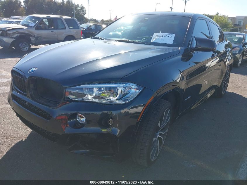 2018 BMW X6 xDrive35I VIN: 5UXKU2C5XJ0Z62581 Lot: 38049012