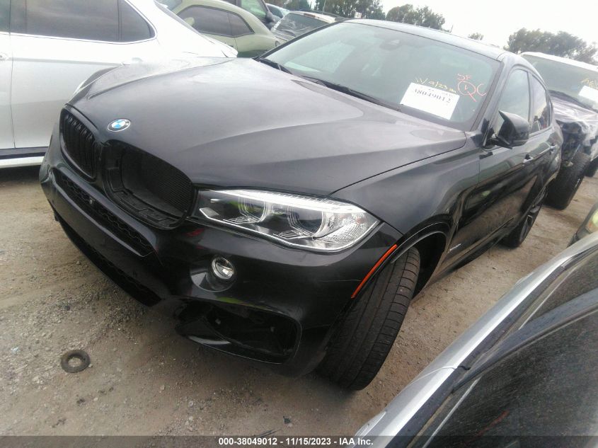 VIN 5UXKU2C5XJ0Z62581 2018 BMW X6, Xdrive35I no.2