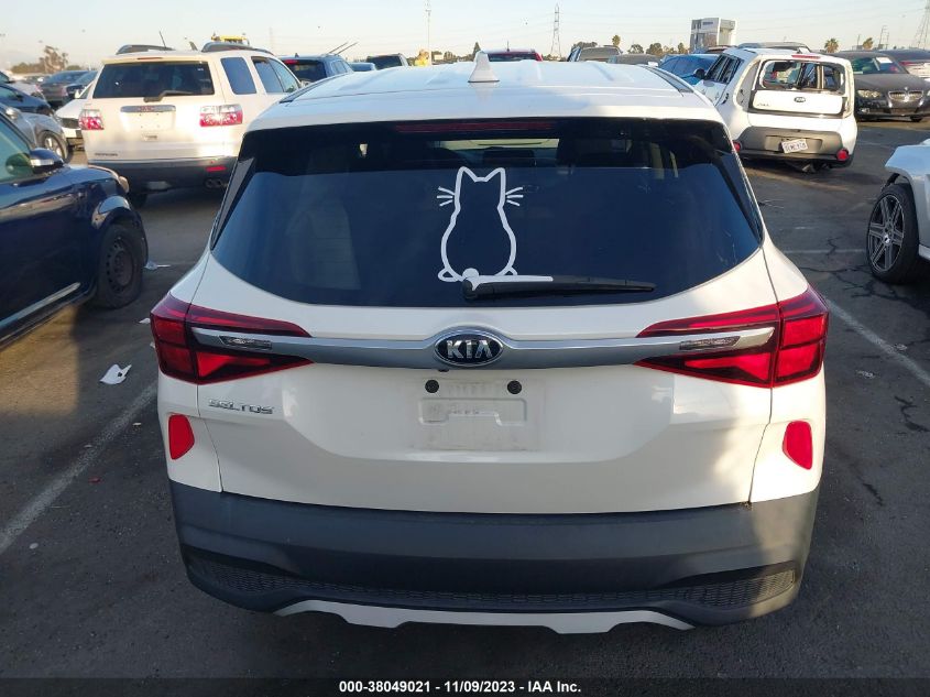 2021 Kia Seltos Lx VIN: KNDEPCAA9M7078610 Lot: 38049021