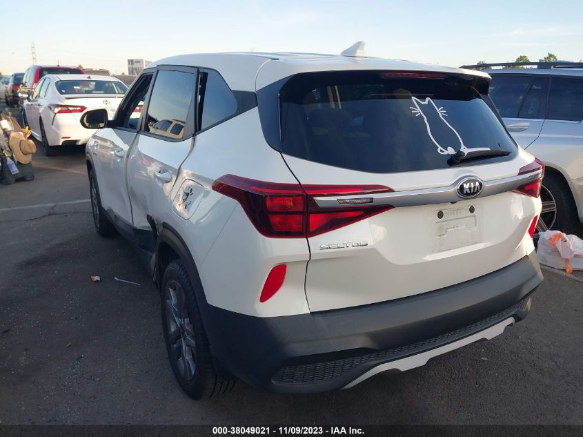 2021 Kia Seltos Lx VIN: KNDEPCAA9M7078610 Lot: 38049021