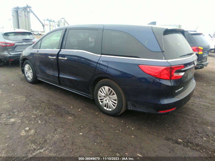 2022 Honda Odyssey Touring VIN: 5FNRL6H89NB037780 Lot: 38049070