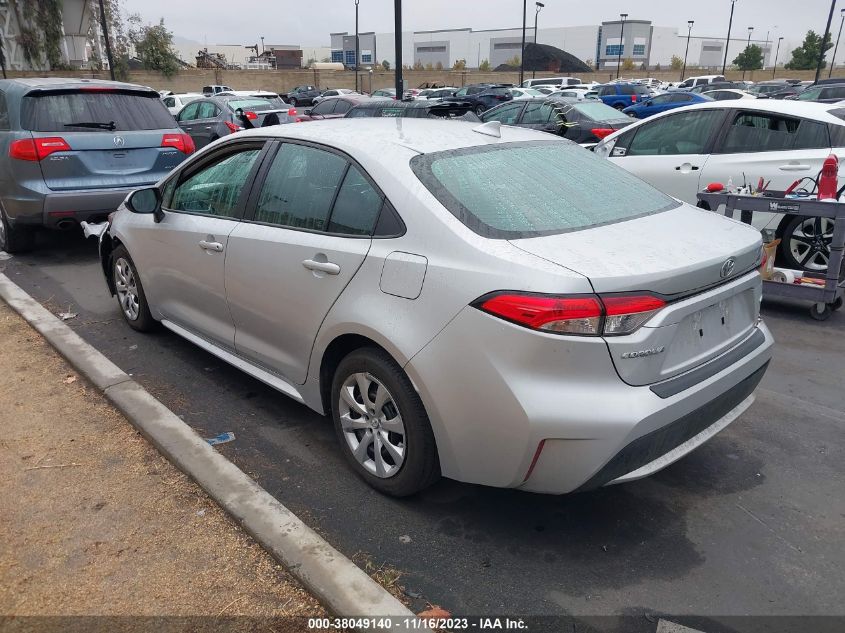 2020 Toyota Corolla Le VIN: 5YFEPRAE1LP139094 Lot: 38049140