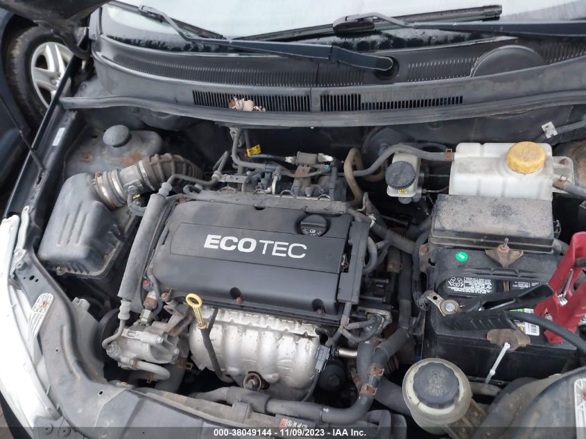 2010 Chevrolet Aveo Ls VIN: KL1TD6DEXAB129614 Lot: 38049144