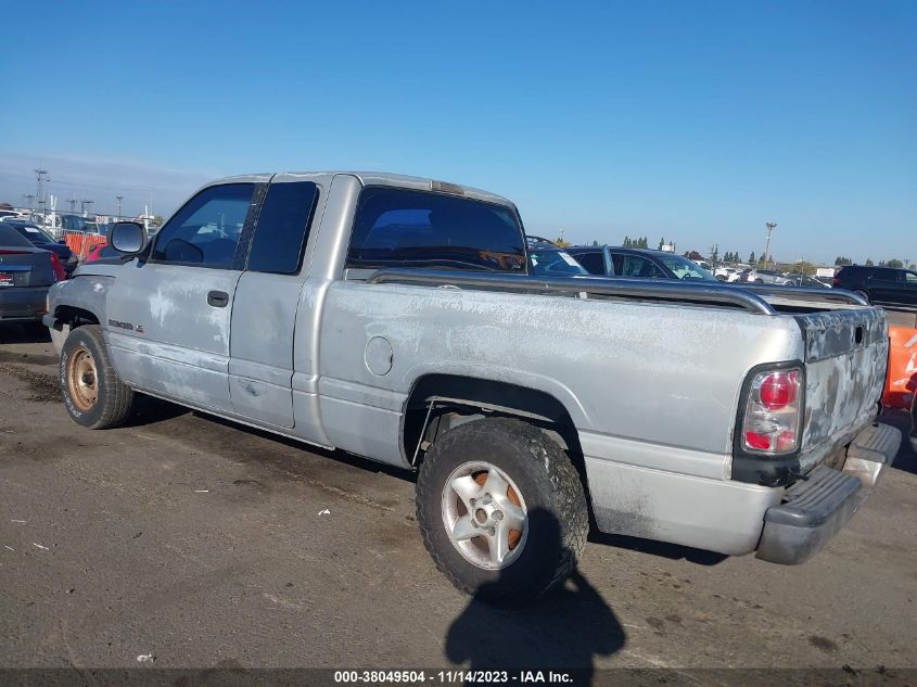 1999 Dodge Ram 1500 St VIN: 3B7HC13Y0XM533801 Lot: 38049504