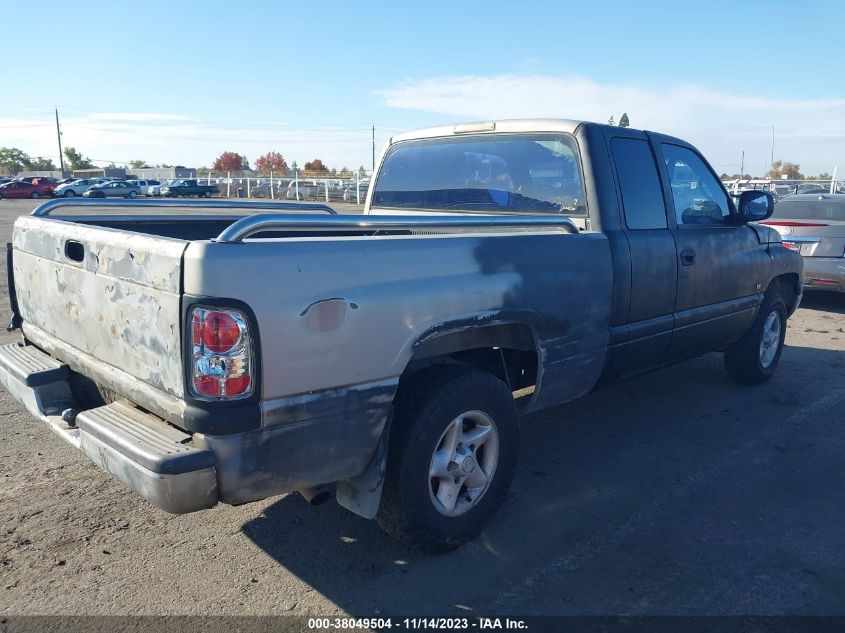 1999 Dodge Ram 1500 St VIN: 3B7HC13Y0XM533801 Lot: 38049504