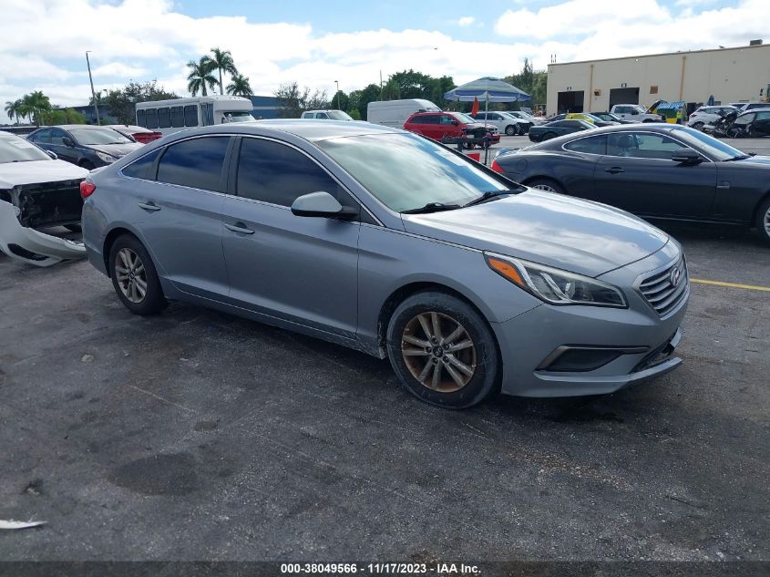 2016 Hyundai Sonata Se VIN: 5NPE24AF0GH314433 Lot: 38049566