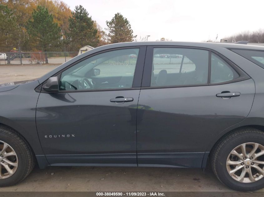 2018 Chevrolet Equinox Ls VIN: 2GNAXREVXJ6303697 Lot: 38049590