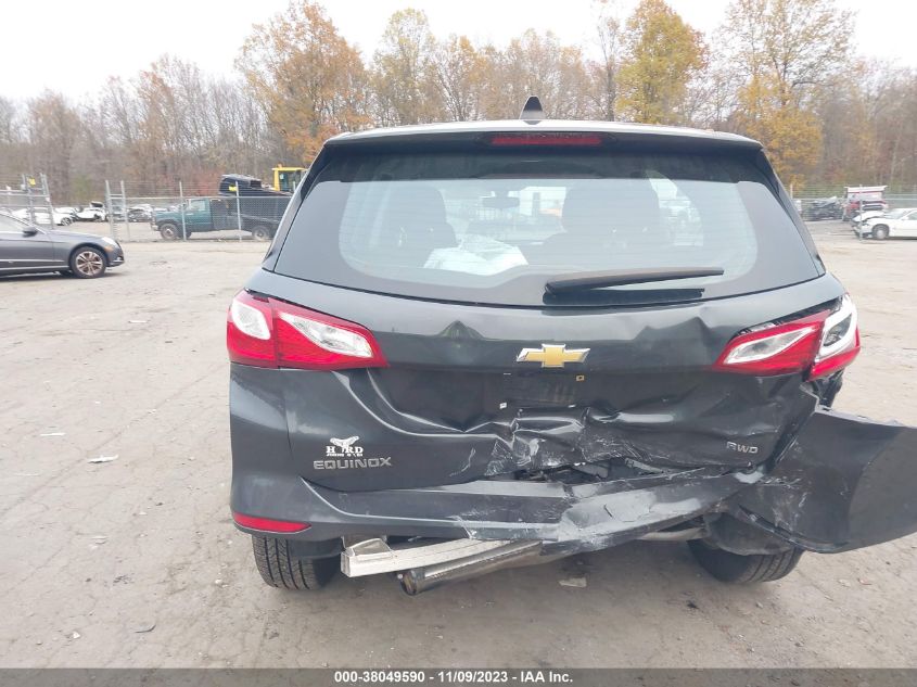 2018 Chevrolet Equinox Ls VIN: 2GNAXREVXJ6303697 Lot: 38049590