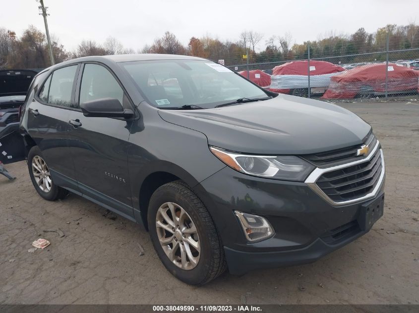 2018 Chevrolet Equinox Ls VIN: 2GNAXREVXJ6303697 Lot: 38049590