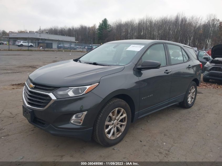 2018 Chevrolet Equinox Ls VIN: 2GNAXREVXJ6303697 Lot: 38049590