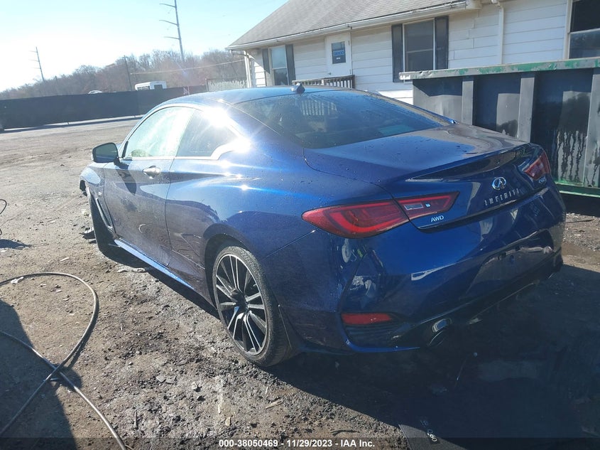 2018 Infiniti Q60 3.0T Sport VIN: JN1EV7EL4JM392397 Lot: 38050469