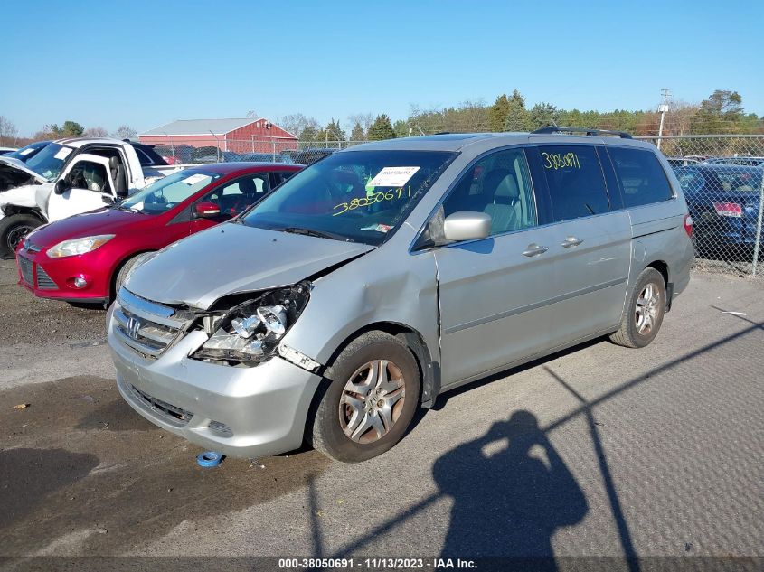 2007 Honda Odyssey Ex-L VIN: 5FNRL38637B096615 Lot: 38050691