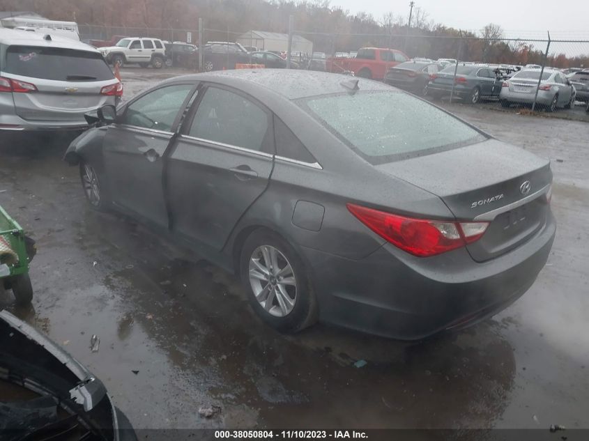 2013 Hyundai Sonata Gls VIN: 5NPEB4AC7DH715687 Lot: 38050804