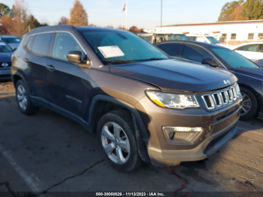 3C4NJCBB7JT186790 2018 Jeep Compass Latitude Fwd