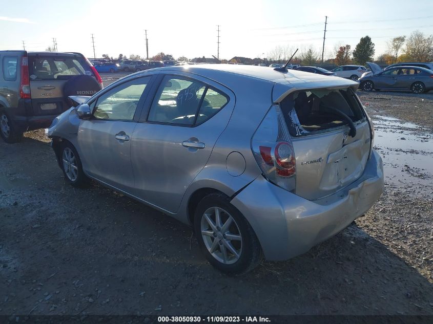 2014 Toyota Prius C One/Three/Two/Four VIN: JTDKDTB39E1069454 Lot: 38050930