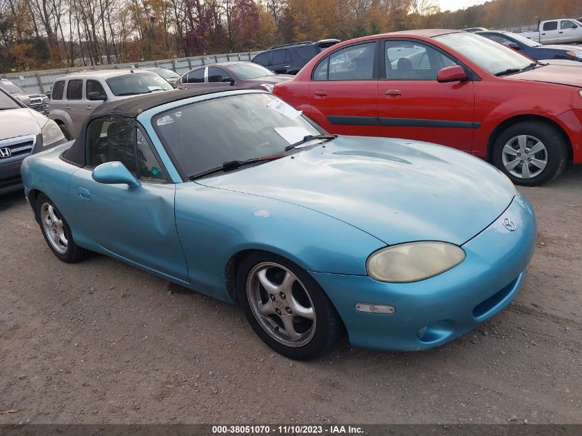 2002 Mazda Mx-5 Miata Cloth/Ls/Se VIN: JM1NB353820233633 Lot: 38051070