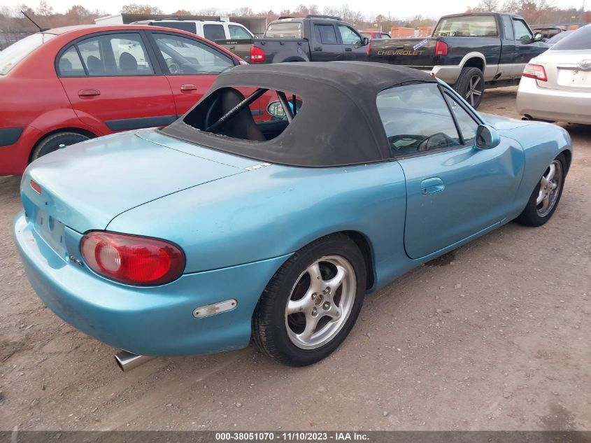 2002 Mazda Mx-5 Miata Cloth/Ls/Se VIN: JM1NB353820233633 Lot: 38051070