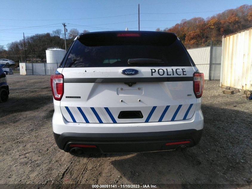 2017 Ford Utility Police VIN: 1FM5K8AR7HGB72035 Lot: 38051141