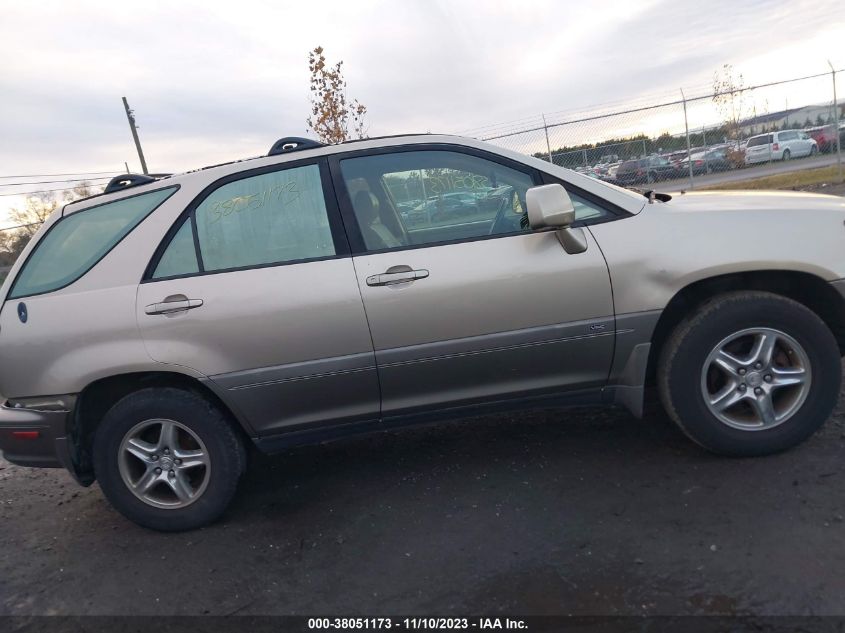 2003 Lexus Rx 300 Base (A4) VIN: JTJHF10U630305045 Lot: 38051173