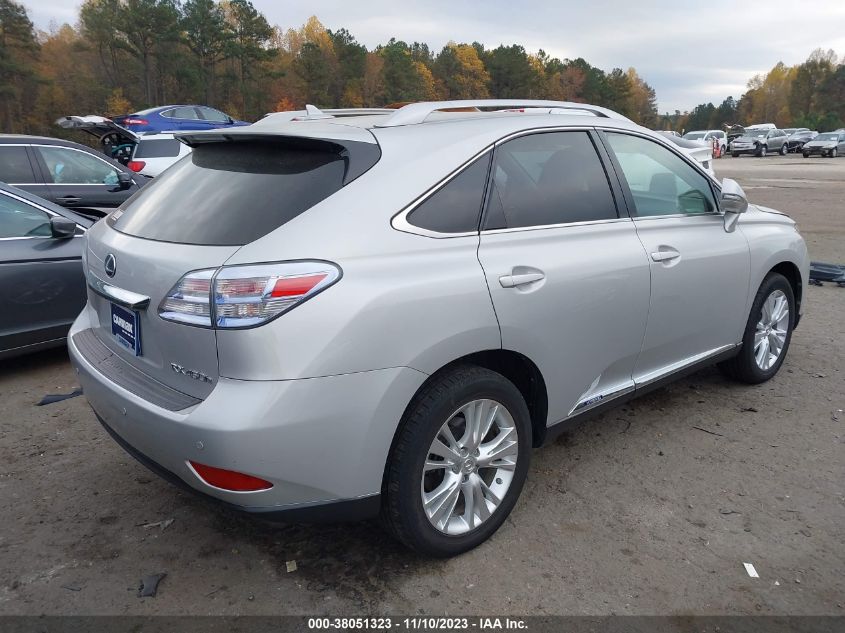 JTJBC1BA3C2429389 2012 Lexus Rx 450H