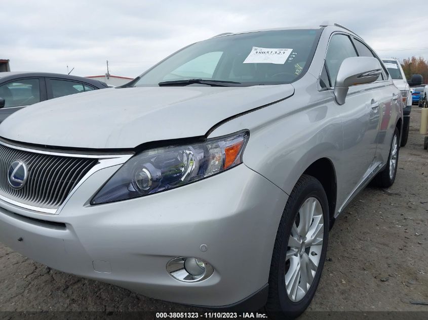 JTJBC1BA3C2429389 2012 Lexus Rx 450H