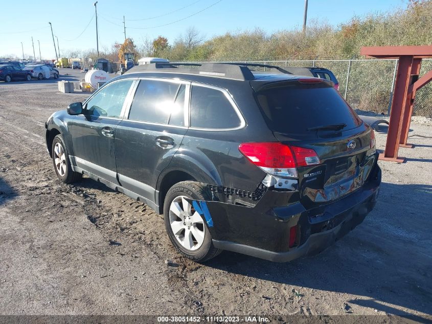 2011 Subaru Outback 2.5I Premium VIN: 4S4BRBBC8B3421432 Lot: 38051452