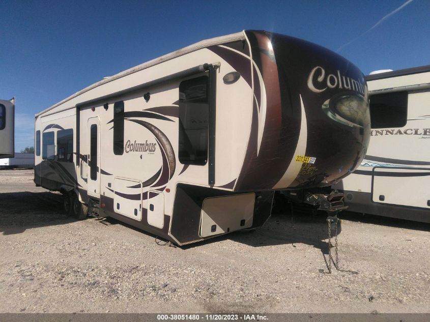 2014 Palomino 39Ft Camper VIN: 4X4FCMN23D6002034 Lot: 38051480