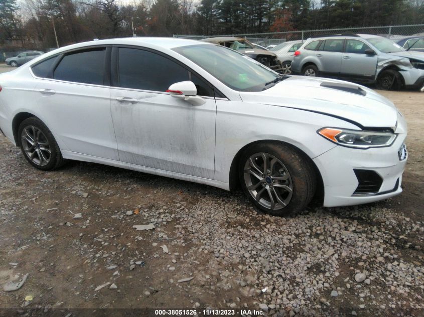 2020 Ford Fusion Sel VIN: 3FA6P0CD2LR117187 Lot: 38051526