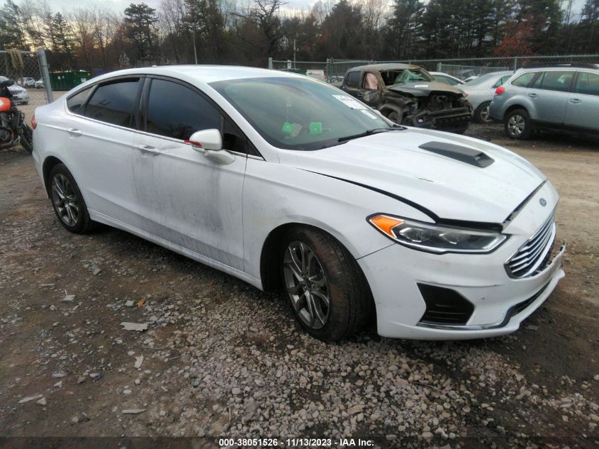 2020 Ford Fusion Sel VIN: 3FA6P0CD2LR117187 Lot: 38051526