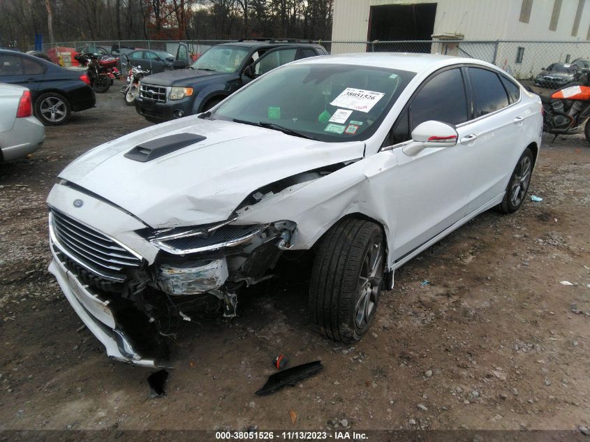 2020 Ford Fusion Sel VIN: 3FA6P0CD2LR117187 Lot: 38051526