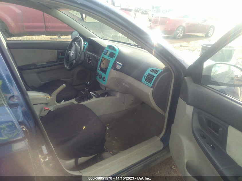 2006 Kia Spectra Sx/Ex/Lx VIN: KNAFE121865338553 Lot: 38051578