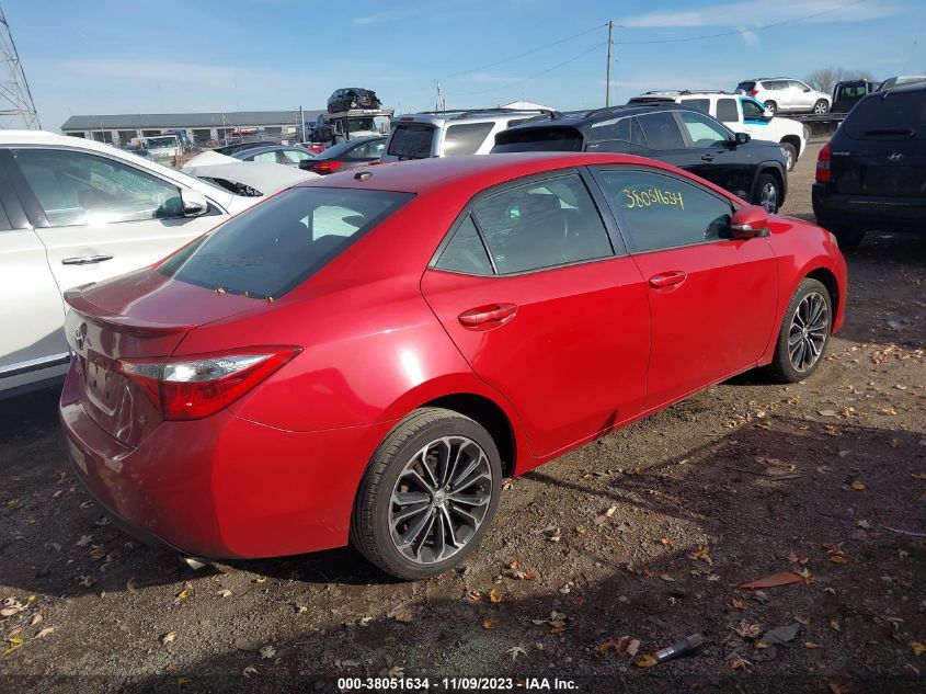 2015 Toyota Corolla S Premium VIN: 2T1BURHEXFC399046 Lot: 38051634