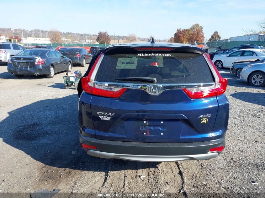 2017 Honda Cr-V Ex-L/Ex-L Navi VIN: 2HKRW2H86HH605859 Lot: 38051651