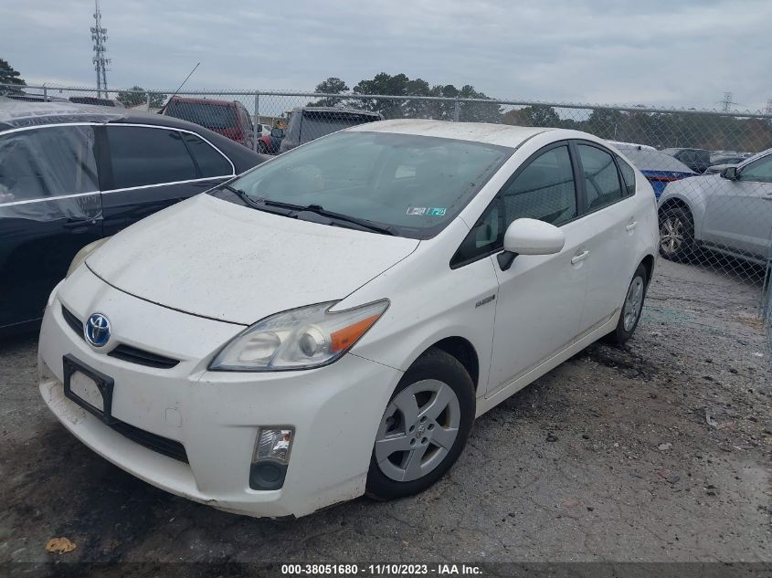 2011 Toyota Prius I/Ii/Iii/Iv/V VIN: JTDKN3DU8B5289076 Lot: 38051680