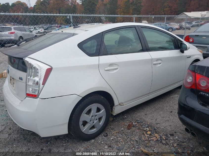 2011 Toyota Prius I/Ii/Iii/Iv/V VIN: JTDKN3DU8B5289076 Lot: 38051680