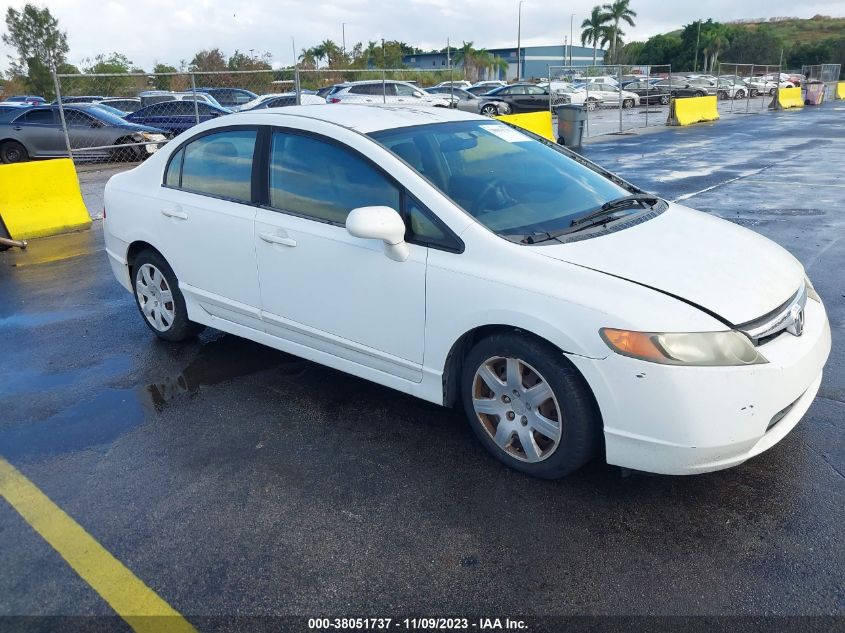 2006 Honda Civic Lx VIN: 1HGFA16536L002527 Lot: 38051737