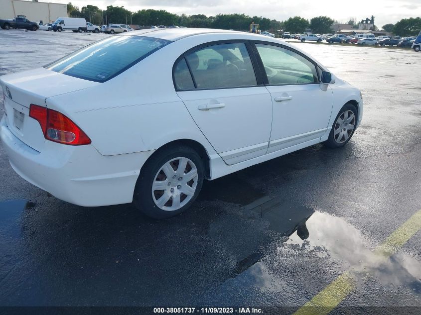 2006 Honda Civic Lx VIN: 1HGFA16536L002527 Lot: 38051737