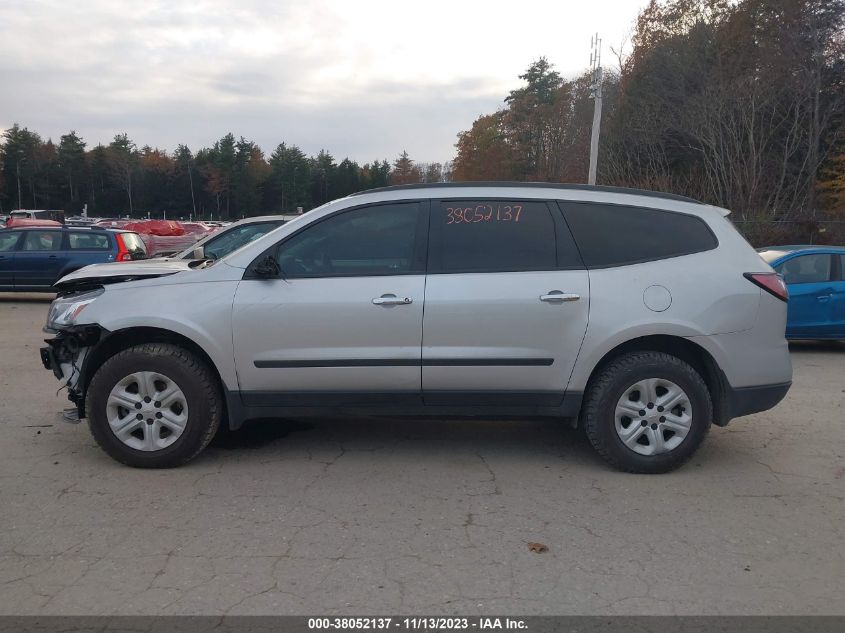 2017 Chevrolet Traverse Ls VIN: 1GNKRFED4HJ212796 Lot: 38052137