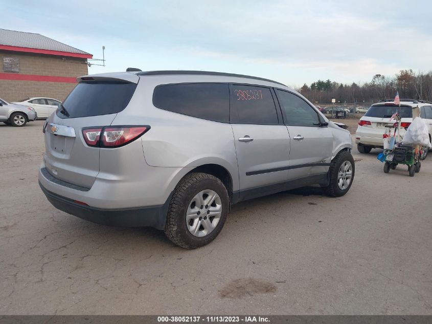 2017 Chevrolet Traverse Ls VIN: 1GNKRFED4HJ212796 Lot: 38052137