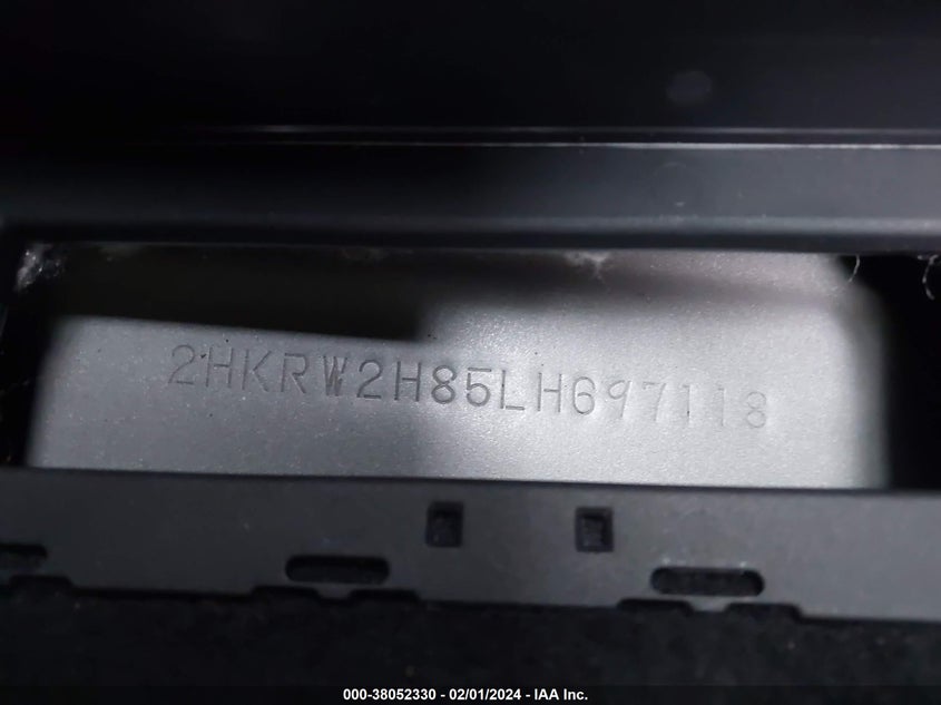 2020 HONDA CR-V VIN: 2HKRW2H85LH697118