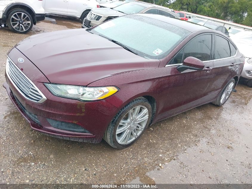 2017 Ford Fusion Se VIN: 3FA6P0H71HR208493 Lot: 38052624